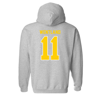 Michigan Tech - NCAA Women's Soccer : Marissa Wentland - Generic Shersey Hooded Sweatshirt