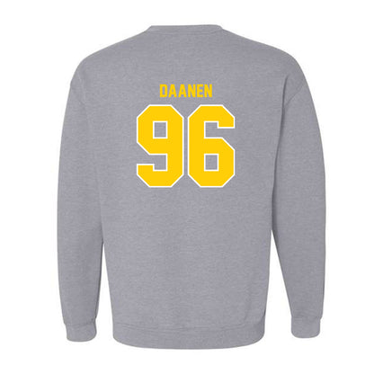 Michigan Tech - NCAA Football : James Daanen - Generic Shersey Crewneck Sweatshirt