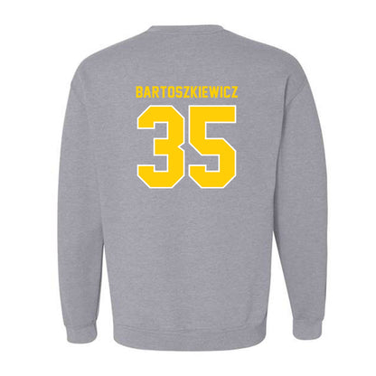 Michigan Tech - NCAA Men's Ice Hockey : Owen Bartoszkiewicz - Generic Shersey Crewneck Sweatshirt-1