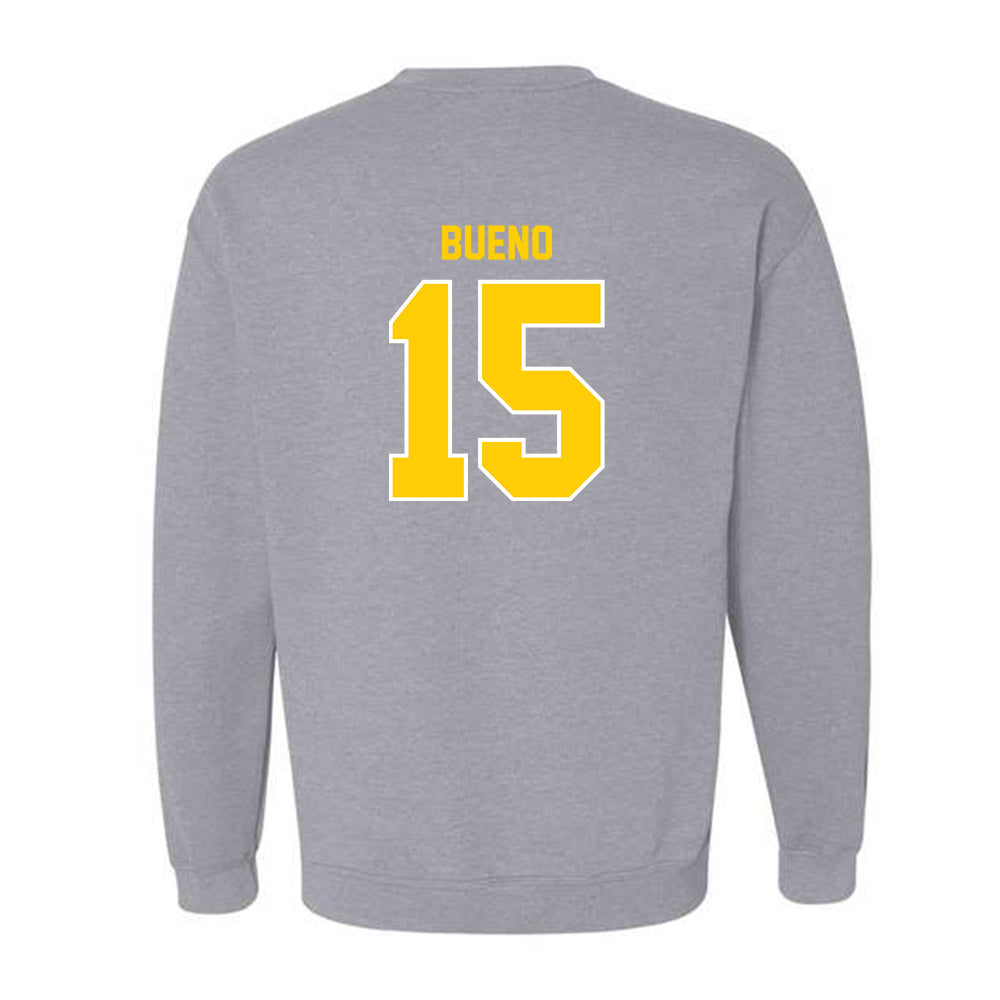 Michigan Tech - NCAA Football : Alex Bueno - Generic Shersey Crewneck Sweatshirt-1