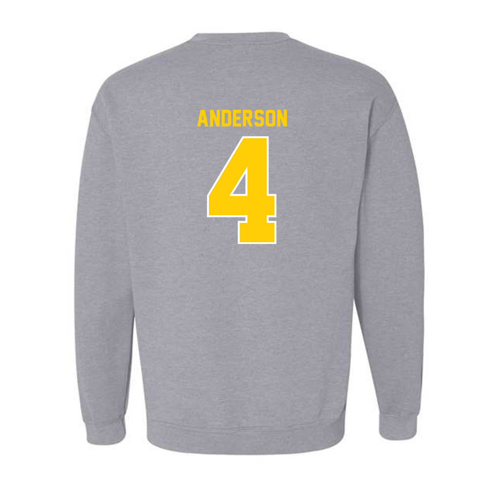 Michigan Tech - NCAA Men's Ice Hockey : Jack Anderson - Generic Shersey Crewneck Sweatshirt-1