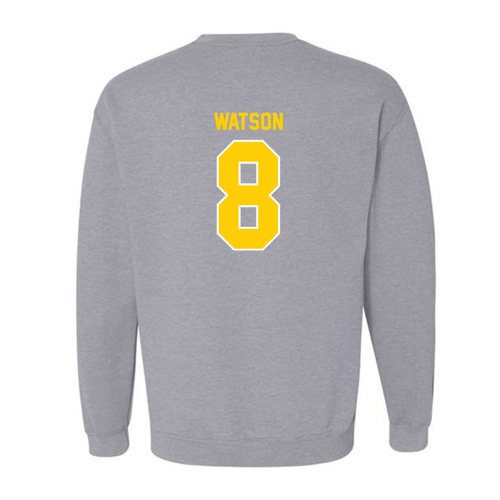 Michigan Tech - NCAA Football : Owen Watson - Generic Shersey Crewneck Sweatshirt-1