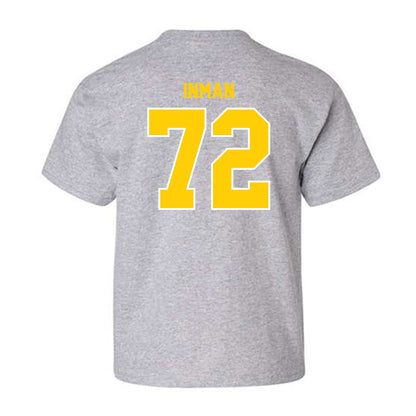 Michigan Tech - NCAA Football : Bryar Inman - Generic Shersey Youth T-Shirt-1