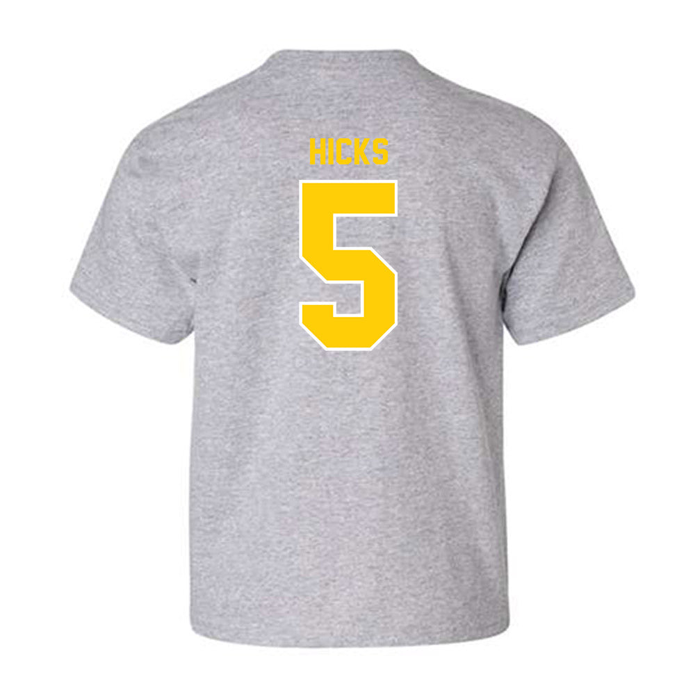 Michigan Tech - NCAA Football : Collin Hicks - Generic Shersey Youth T-Shirt-1