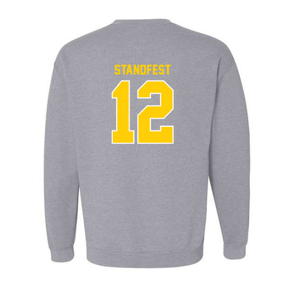 Michigan Tech - NCAA Women's Basketball : Kendall Standfest - Generic Shersey Crewneck Sweatshirt