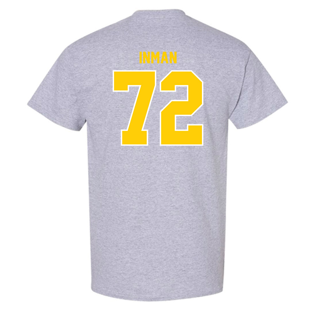 Michigan Tech - NCAA Football : Bryar Inman - Generic Shersey T-Shirt-1