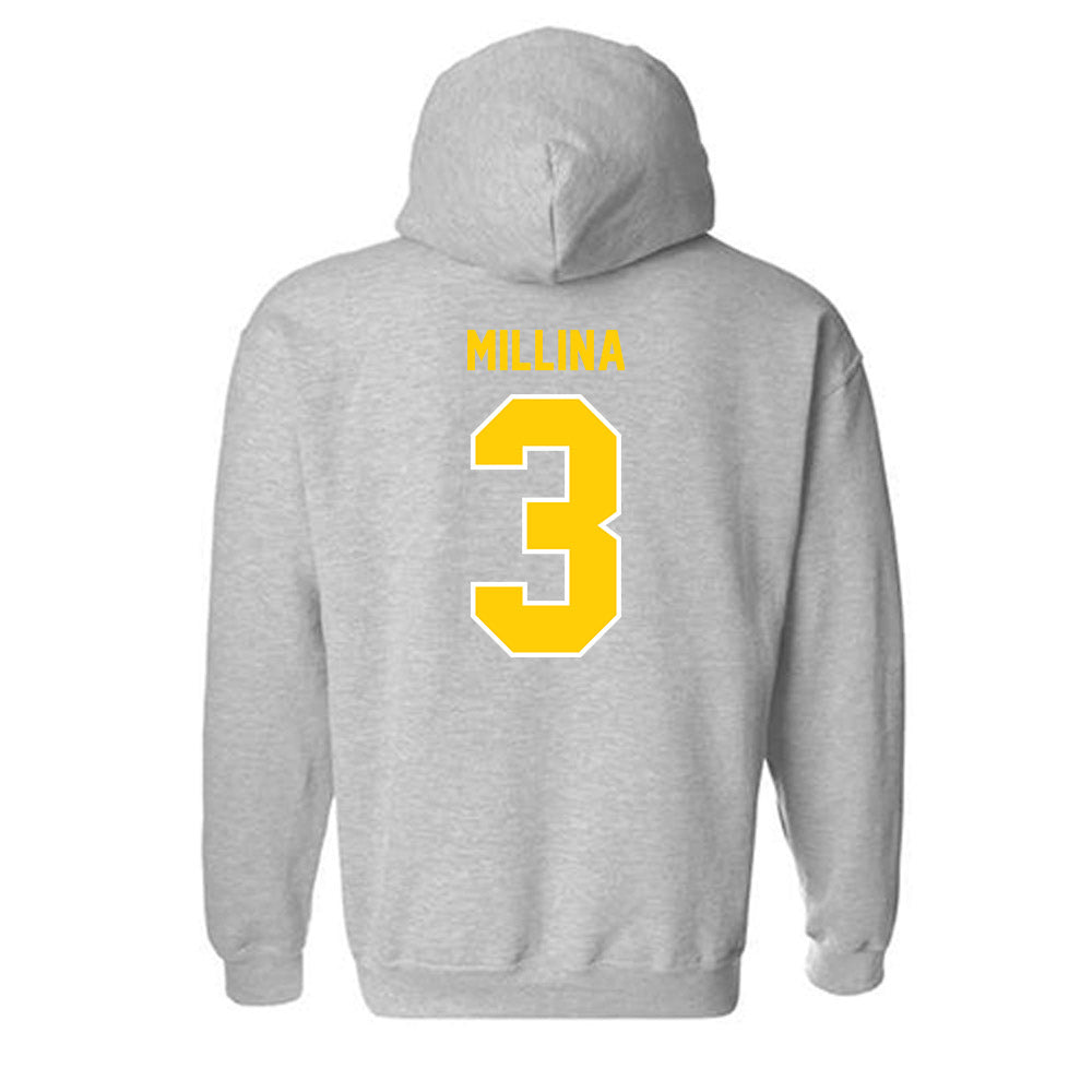Michigan Tech - NCAA Women's Soccer : Allie Millina - Generic Shersey Hooded Sweatshirt