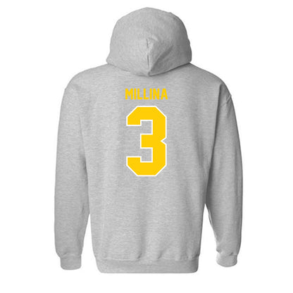 Michigan Tech - NCAA Women's Soccer : Allie Millina - Generic Shersey Hooded Sweatshirt