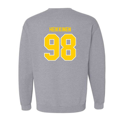 Michigan Tech - NCAA Football : Gauge Heikkinen - Generic Shersey Crewneck Sweatshirt-1