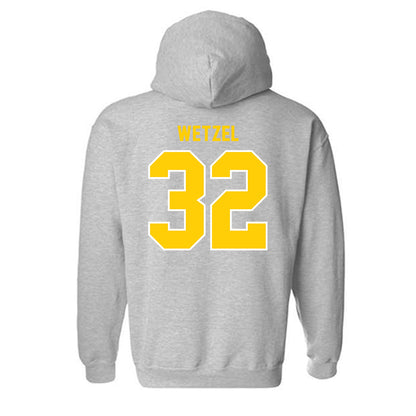 Michigan Tech - NCAA Women's Soccer : Peyton Wetzel - Generic Shersey Hooded Sweatshirt-1