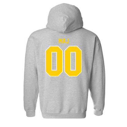 Michigan Tech - NCAA Football : Max Maj - Generic Shersey Hooded Sweatshirt-1