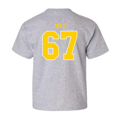 Michigan Tech - NCAA Football : Max Maj - Generic Shersey Youth T-Shirt-1