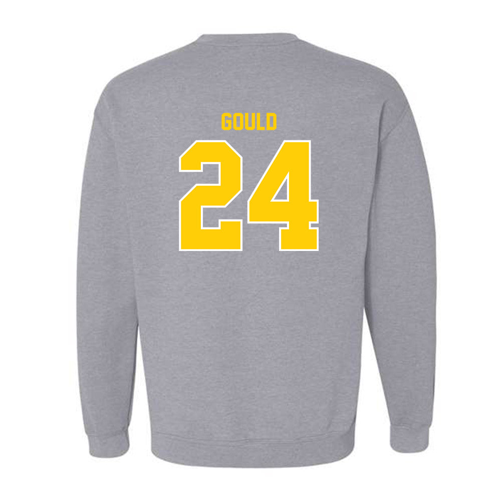 Michigan Tech - NCAA Men's Ice Hockey : Rylan Gould - Generic Shersey Crewneck Sweatshirt-1