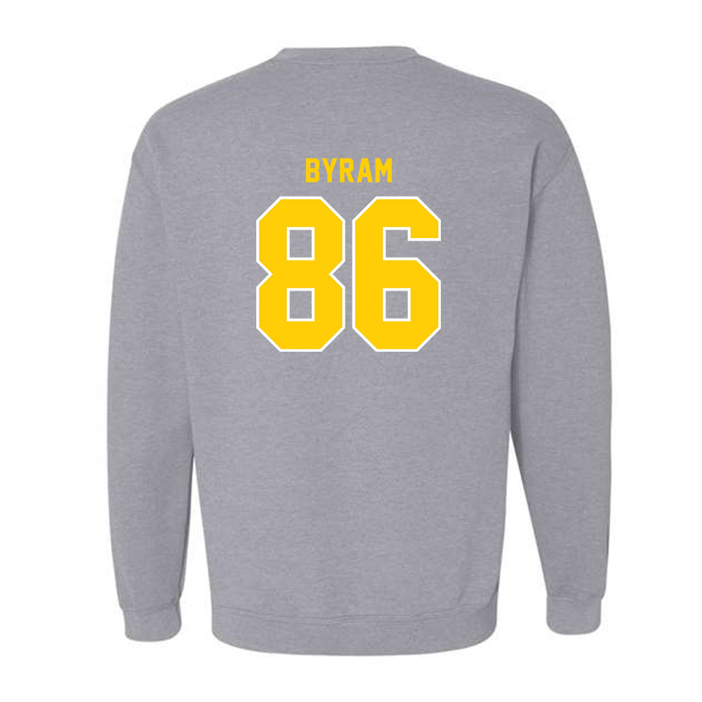 Michigan Tech - NCAA Football : Connor Byram - Generic Shersey Crewneck Sweatshirt-1