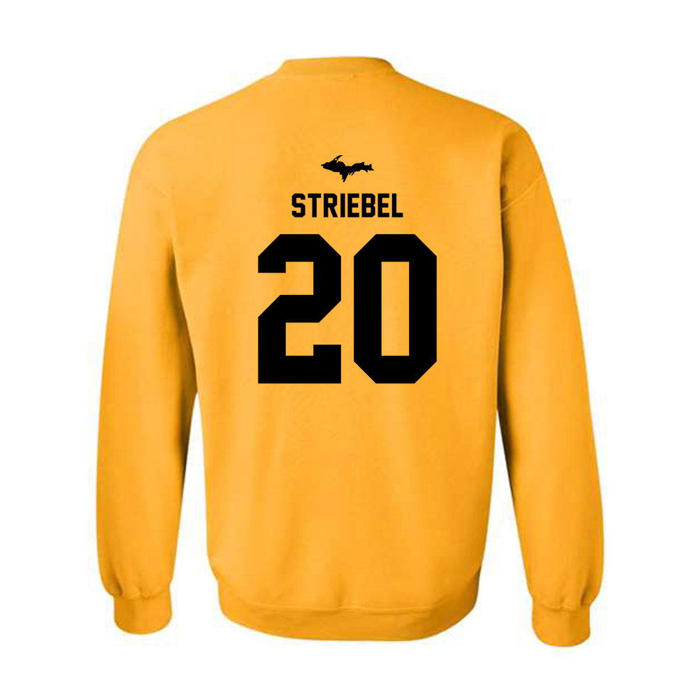 Michigan Tech - NCAA Women's Soccer : Elizabeth Striebel - Generic Shersey Crewneck Sweatshirt-1