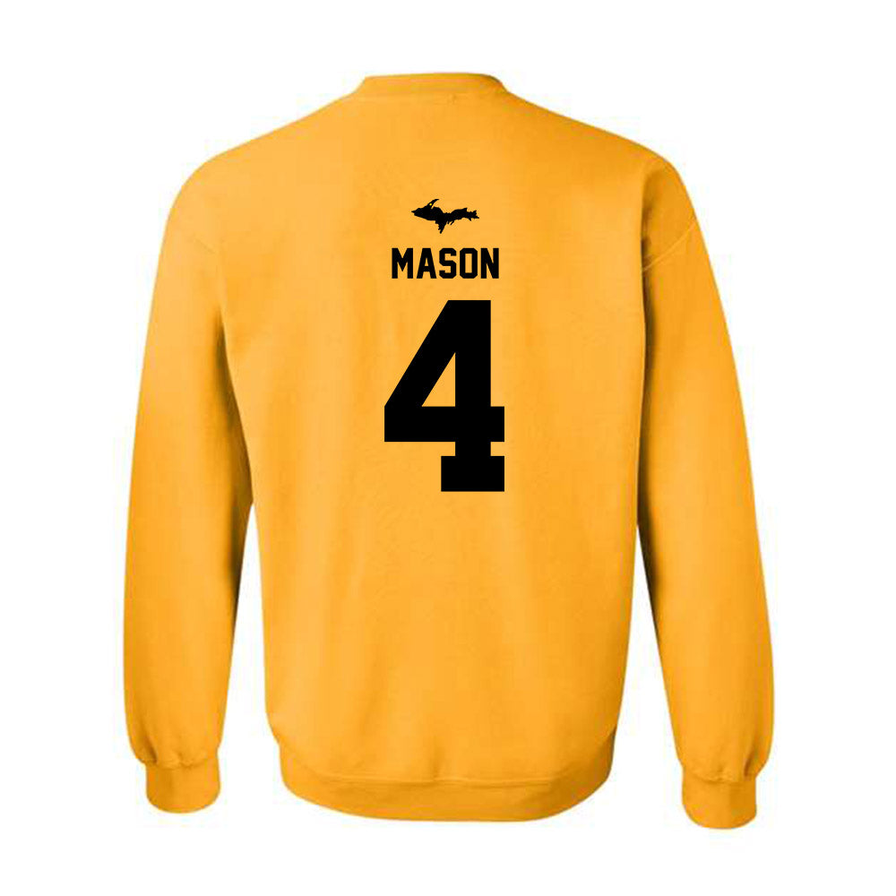 Michigan Tech - NCAA Women's Basketball : Ella Mason - Generic Shersey Crewneck Sweatshirt