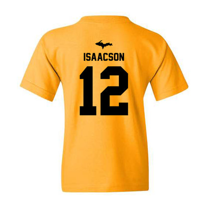 Michigan Tech - NCAA Football : Brady Isaacson - Generic Shersey Youth T-Shirt