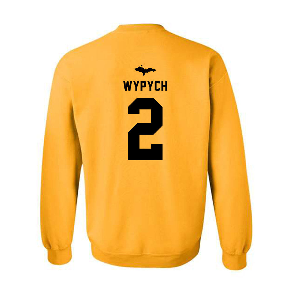 Michigan Tech - NCAA Women's Basketball : Alyssa Wypych - Generic Shersey Crewneck Sweatshirt-1