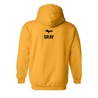 Michigan Tech - NCAA Women's Cross Country : Linnea Gray - Generic Shersey Hooded Sweatshirt
