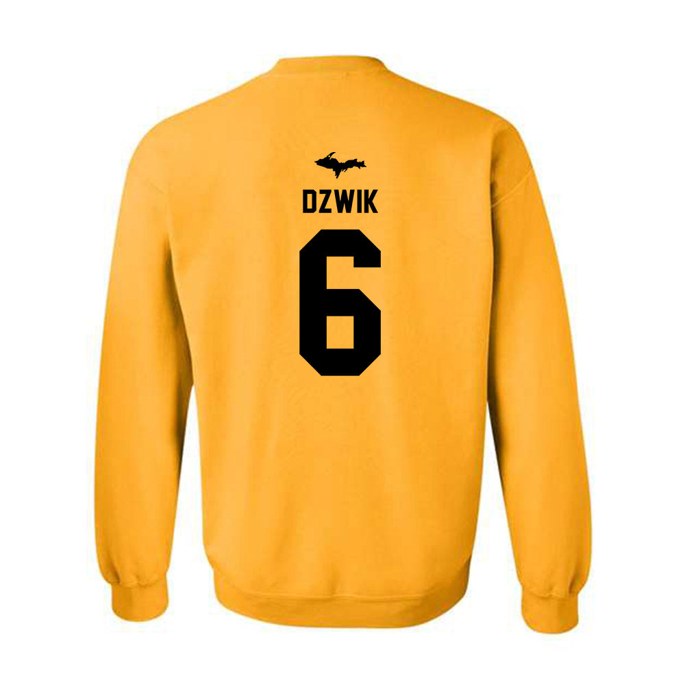 Michigan Tech - NCAA Women's Volleyball : Brooke Dzwik - Generic Shersey Crewneck Sweatshirt