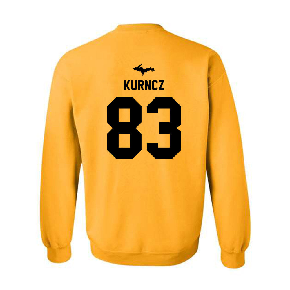 Michigan Tech - NCAA Football : Bryce Kurncz - Generic Shersey Crewneck Sweatshirt