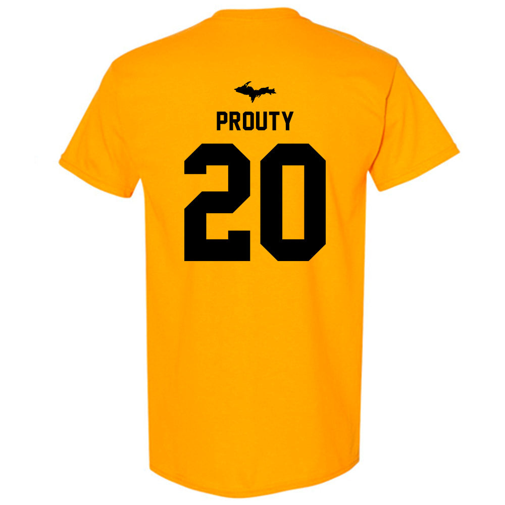 Michigan Tech - NCAA Men's Ice Hockey : Joe Prouty - Generic Shersey T-Shirt-1