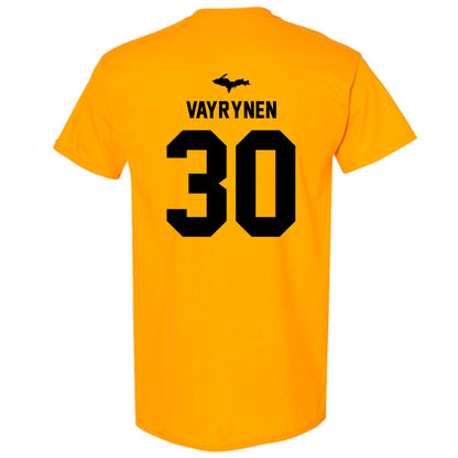 Michigan Tech - NCAA Men's Ice Hockey : Max Vayrynen - Generic Shersey T-Shirt