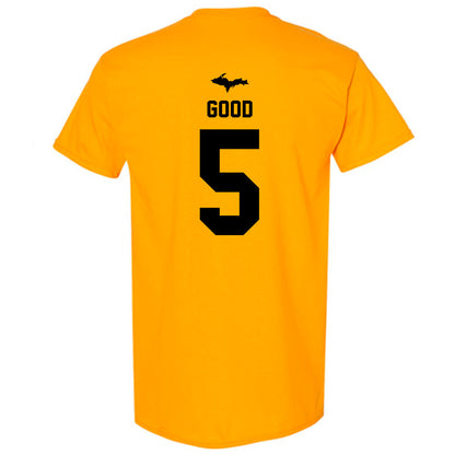 Michigan Tech - NCAA Football : Dionte' Good - Generic Shersey T-Shirt-1