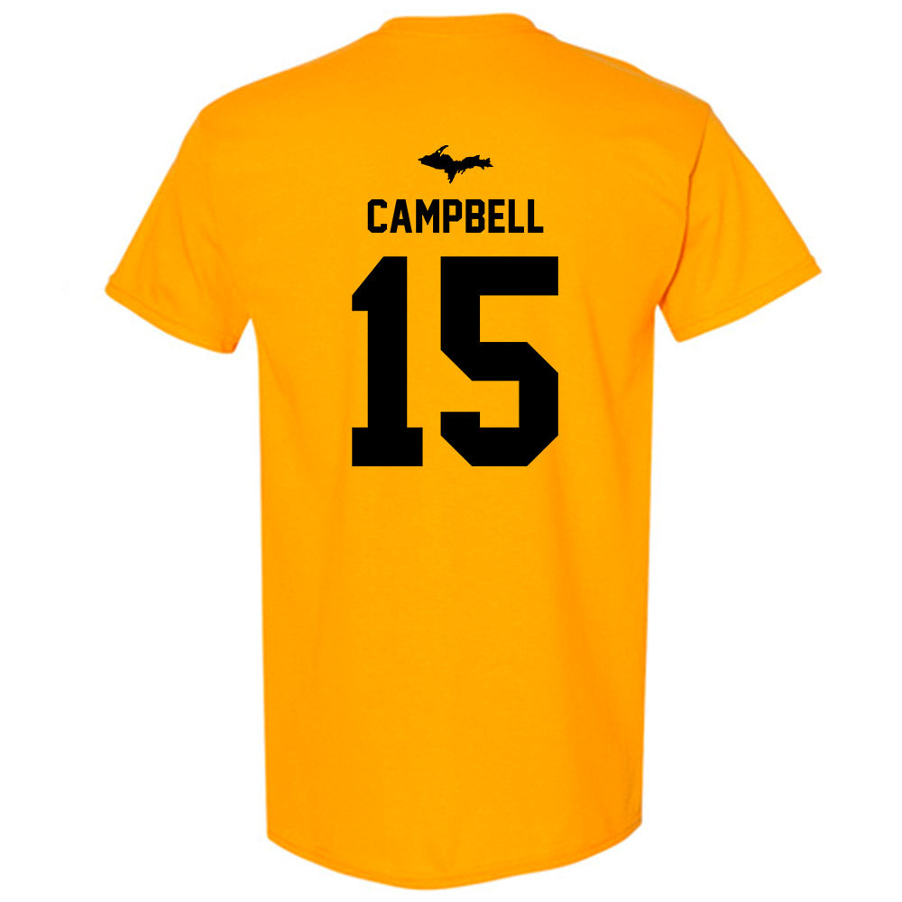 Michigan Tech - NCAA Men's Ice Hockey : Matthew Campbell - Generic Shersey T-Shirt