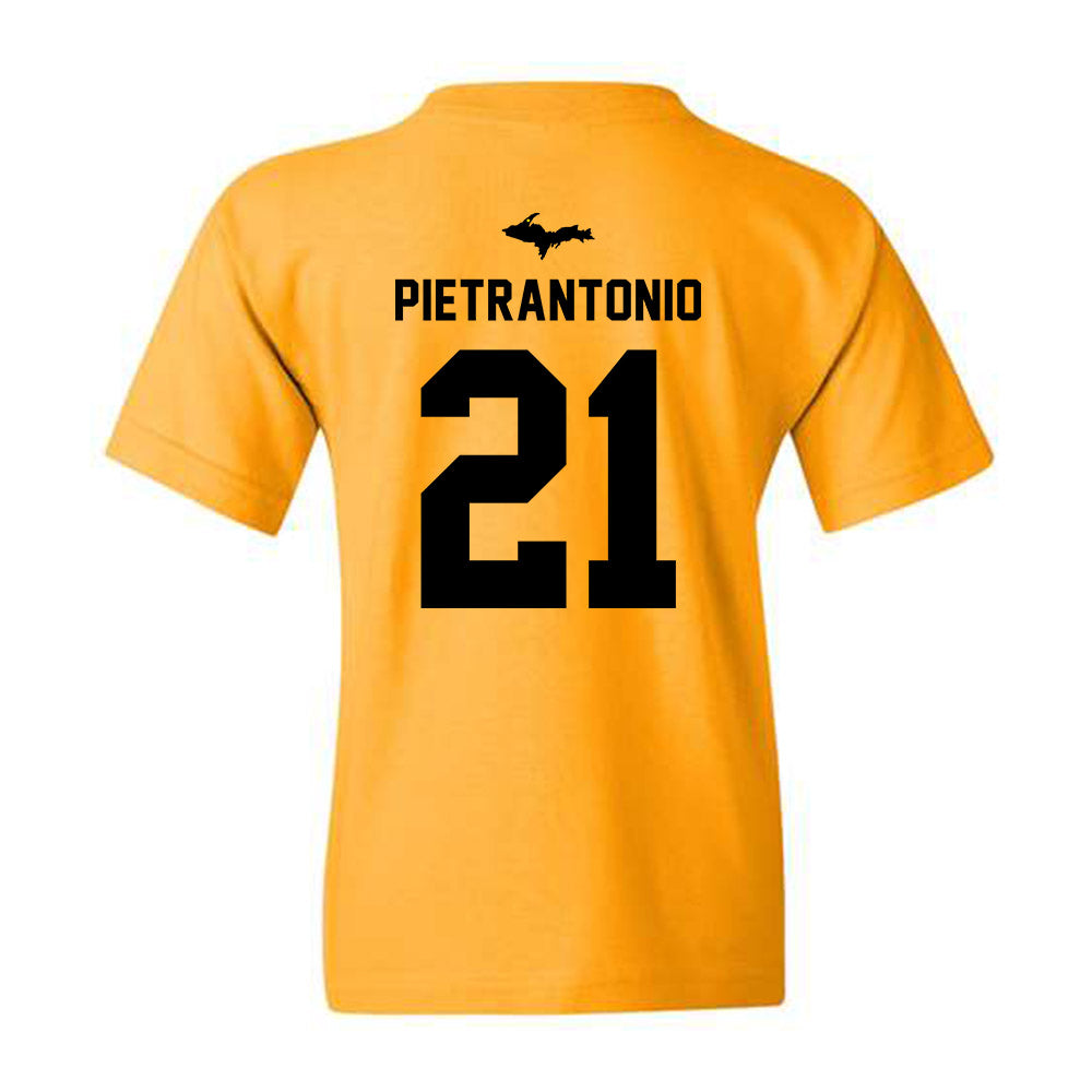 Michigan Tech - NCAA Football : Bryce Pietrantonio - Generic Shersey Youth T-Shirt