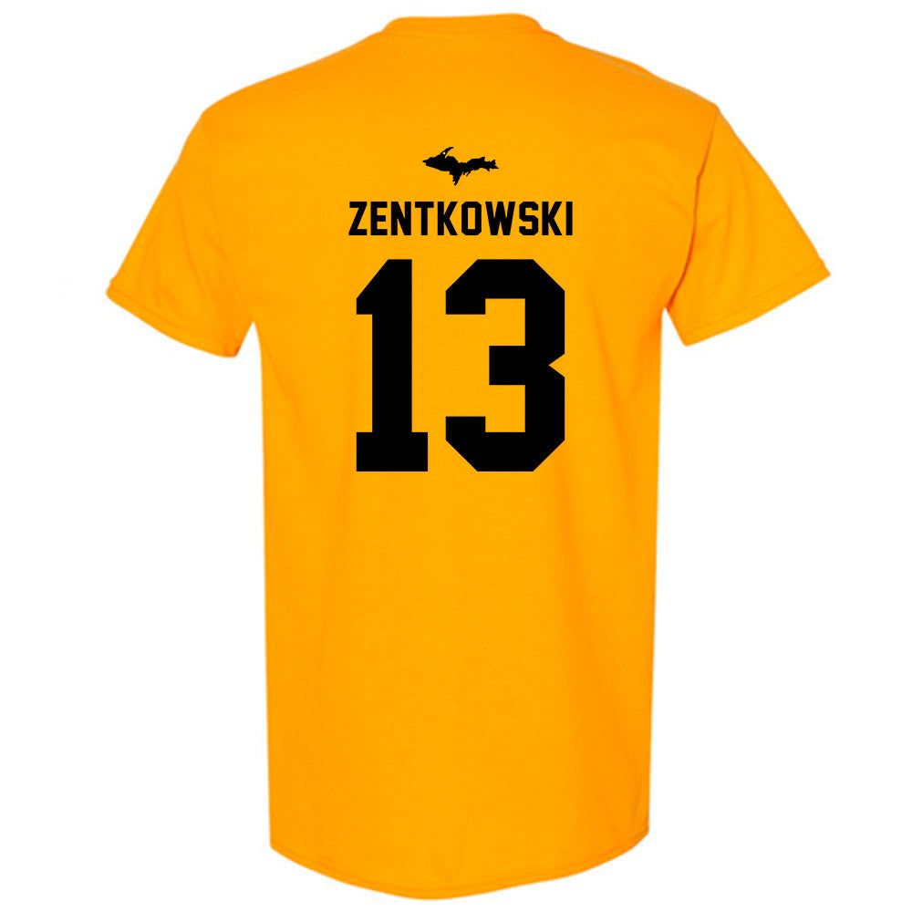 Michigan Tech - NCAA Women's Basketball : Kloe Zentkowski - Generic Shersey T-Shirt