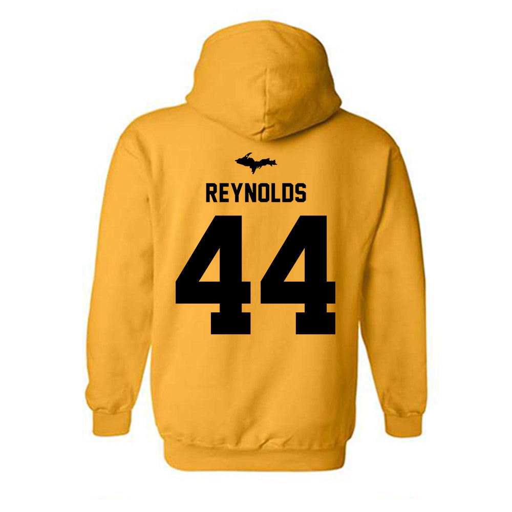 Michigan Tech - NCAA Women's Soccer : Ludesha Reynolds - Generic Shersey Hooded Sweatshirt-1