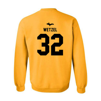 Michigan Tech - NCAA Women's Soccer : Peyton Wetzel - Generic Shersey Crewneck Sweatshirt-1