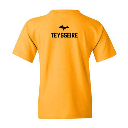Michigan Tech - NCAA Men's Tennis : Laurent Raphael Teysseire - Generic Shersey Youth T-Shirt