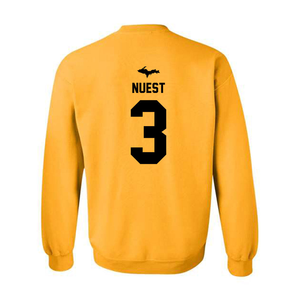 Michigan Tech - NCAA Women's Basketball : Dani Nuest - Generic Shersey Crewneck Sweatshirt-1