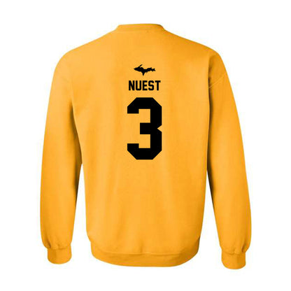Michigan Tech - NCAA Women's Basketball : Dani Nuest - Generic Shersey Crewneck Sweatshirt-1