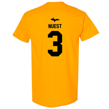 Michigan Tech - NCAA Women's Basketball : Dani Nuest - Generic Shersey T-Shirt-1