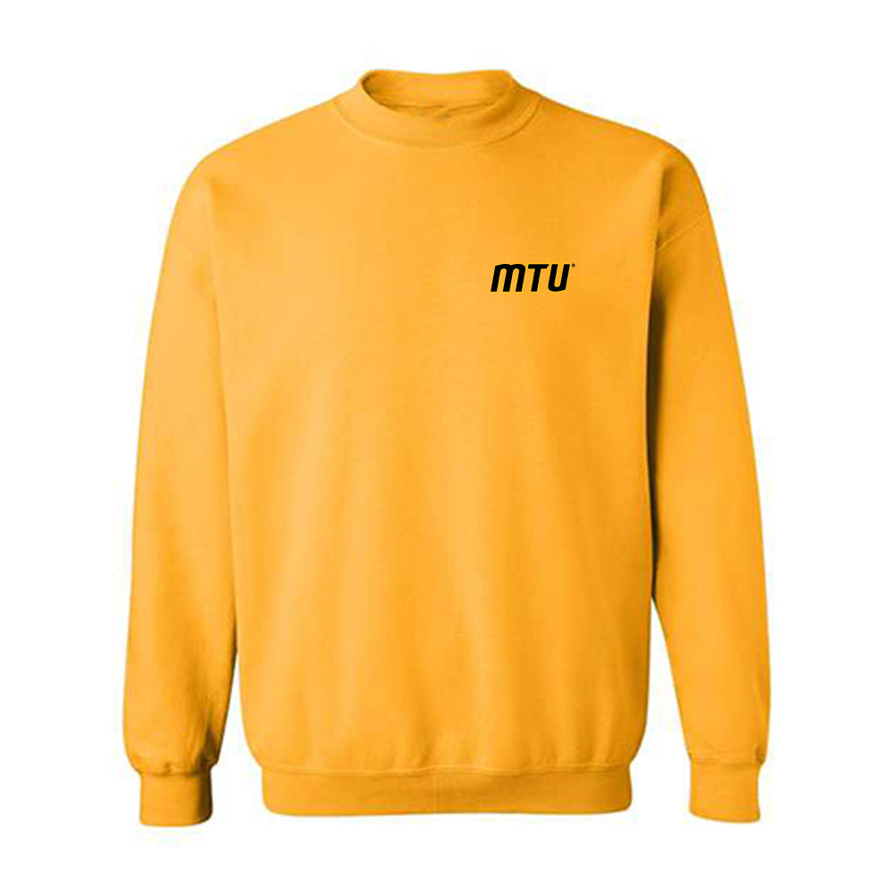 Michigan Tech - NCAA Men's Ice Hockey : Logan Morrell - Generic Shersey Crewneck Sweatshirt