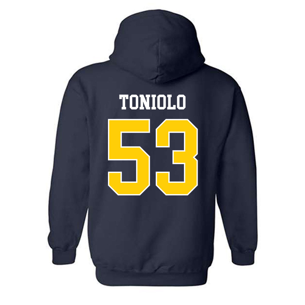Toledo - NCAA Football : Samuel Toniolo - Classic Shersey Hooded Sweatshirt-2