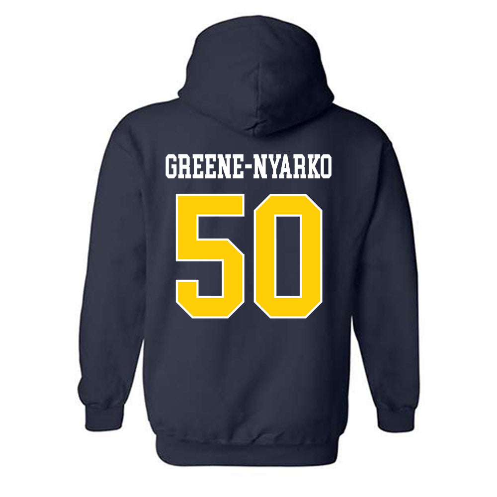 Toledo - NCAA Football : Raphael Greene-Nyarko - Classic Shersey Hooded Sweatshirt-2