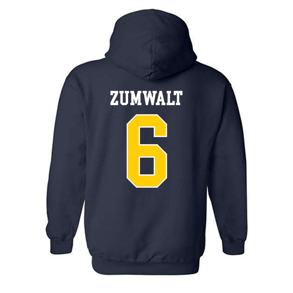 Toledo - NCAA Baseball : Preston Zumwalt - Classic Shersey Hooded Sweatshirt-1