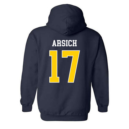 Toledo - NCAA Baseball : Liam Arsich - Classic Shersey Hooded Sweatshirt-1