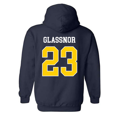 Toledo - NCAA Men's Basketball : Phoenix Glassnor - Classic Shersey Hooded Sweatshirt-1