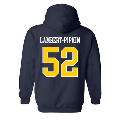Toledo - NCAA Football : Lucas Lambert-Pipkin - Classic Shersey Hooded Sweatshirt-2