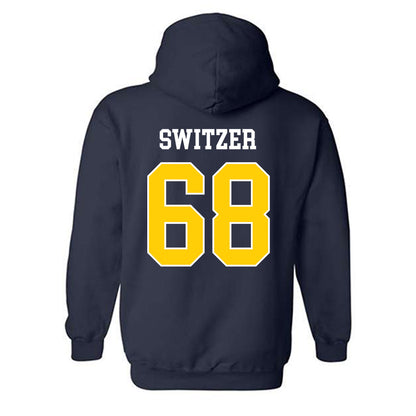 Toledo - NCAA Football : Isiah Switzer - Classic Shersey Hooded Sweatshirt-3
