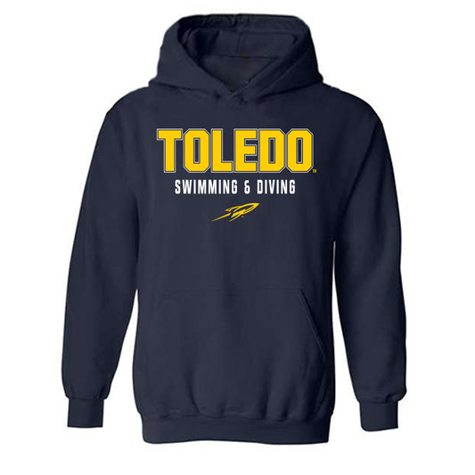 Toledo - NCAA Women's Swimming & Diving : Fallon Amedia - Classic Shersey Hooded Sweatshirt-0
