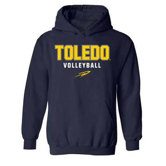 Toledo - NCAA Women's Volleyball : Brooke Naniseni - Classic Shersey Hooded Sweatshirt-0