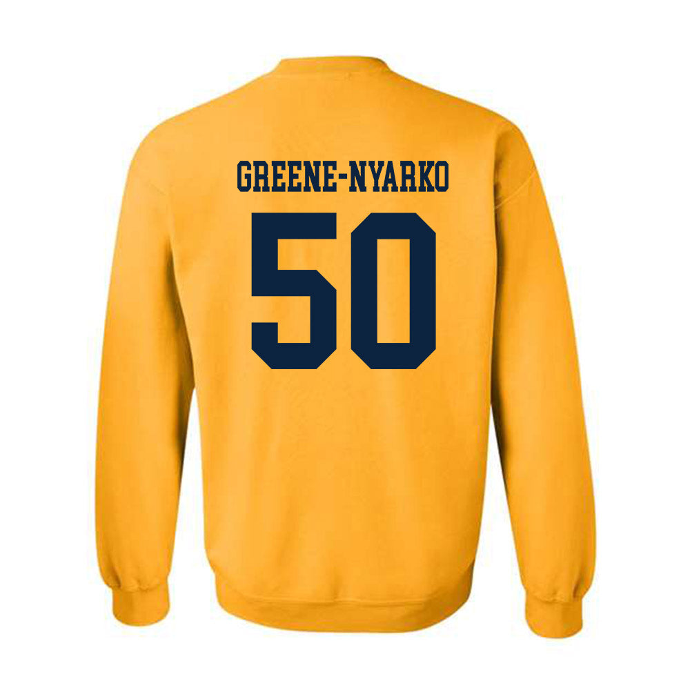 Toledo - NCAA Football : Raphael Greene-Nyarko - Classic Shersey Crewneck Sweatshirt-1