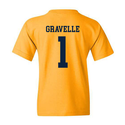 Toledo - NCAA Baseball : Cam Gravelle - Classic Shersey Youth T-Shirt-1