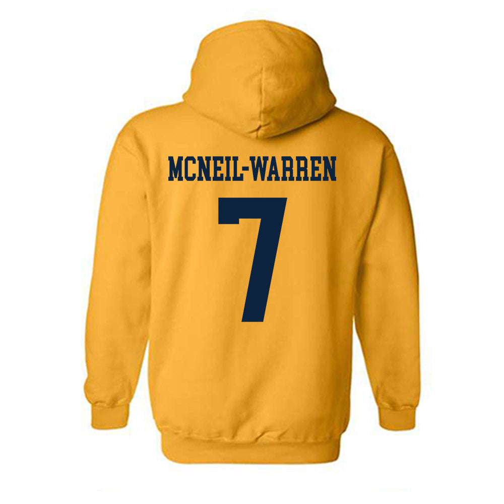 Toledo - NCAA Football : Emmanuel McNeil-Warren - Classic Shersey Hooded Sweatshirt-1